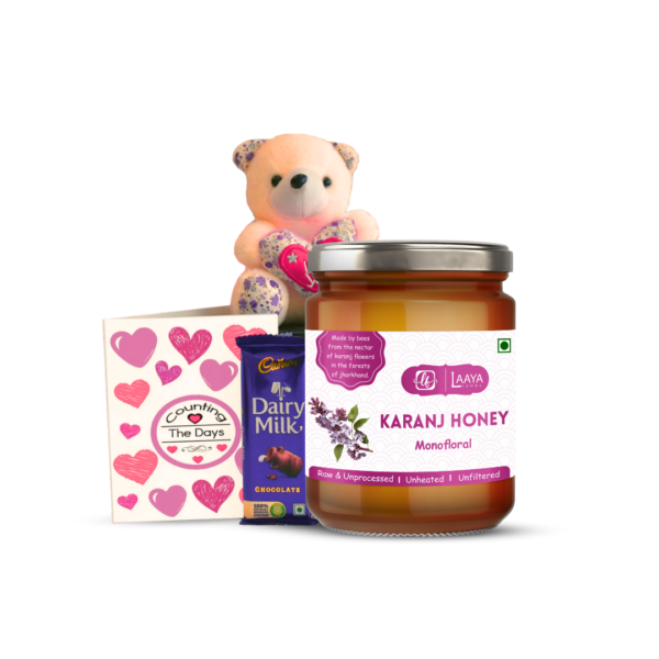 Honey gift hamper for valentine's day