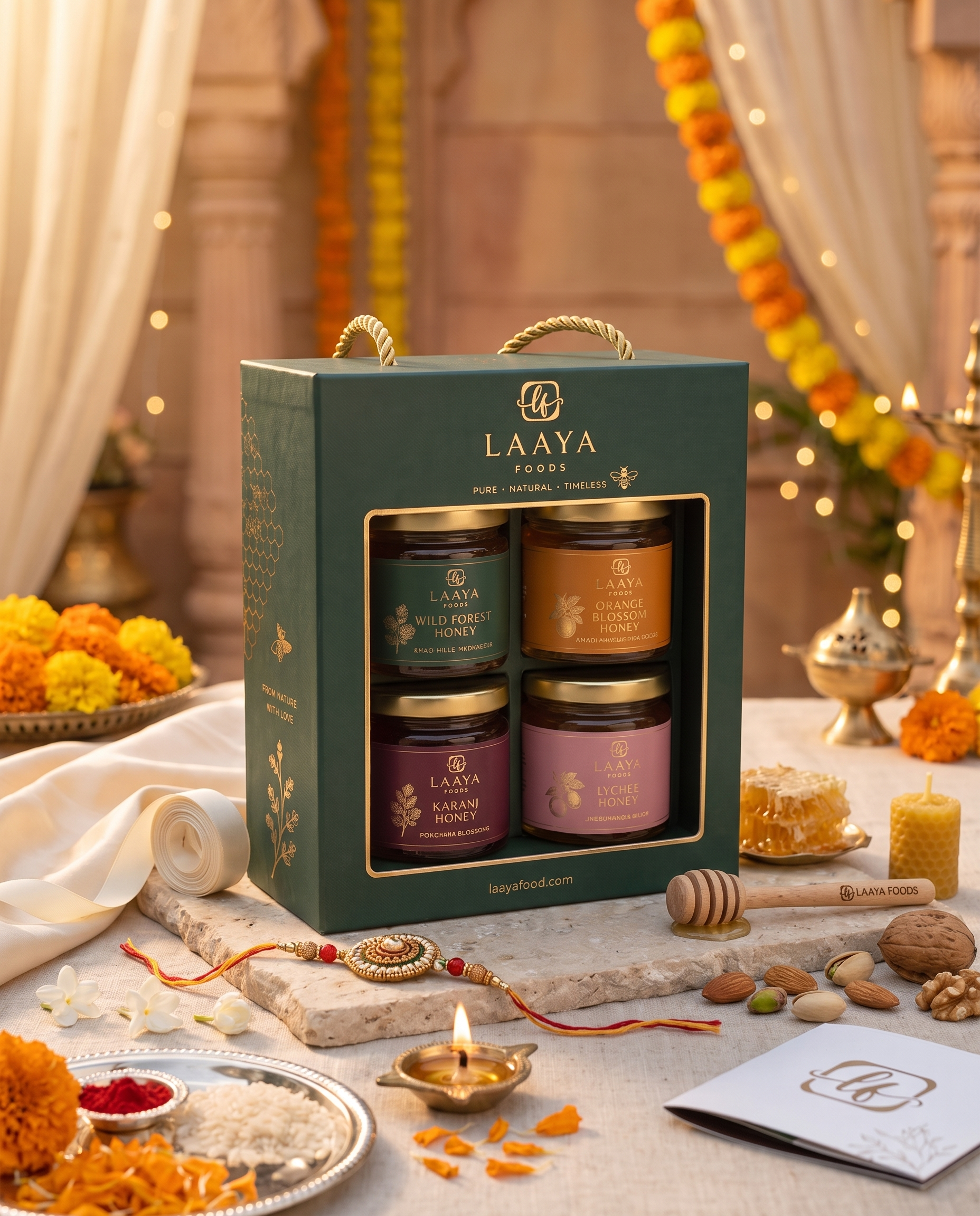 Laaya Rakhi Gift Box